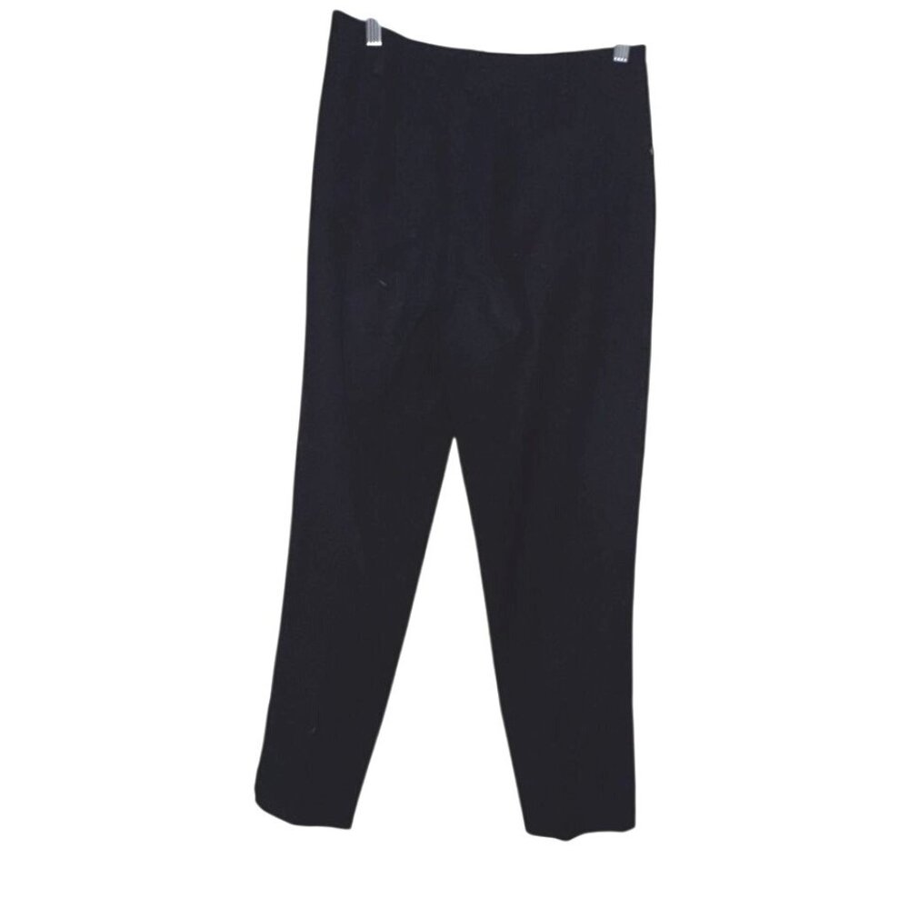 Dana Buchman Womens Navy Blue Denim Pants Size 4 Classic Fit 100% Cotton - Picture 4 of 7